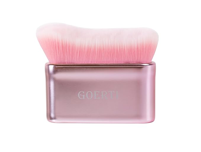 Professional Body Makeup Brush – GOERTI Large Self Tanner & Body Concealer Brush, Body Bronzer Blend Applicator, Even Application of Foundation & Self Tanner, Streak-Free Coverage Perfect for Body