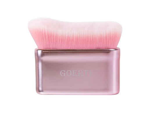Professional Body Makeup Brush – GOERTI Large Self Tanner & Body Concealer Brush, Body Bronzer Blend Applicator, Even Application of Foundation & Self Tanner, Streak-Free Coverage Perfect for Body