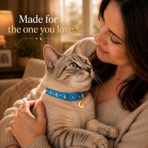 Breakaway Cat Collar with Bell for Kittens & Cats