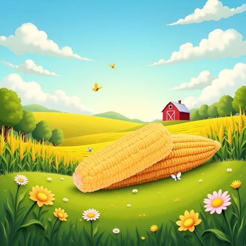 Pet Dog Corn Shape Squeaky Bite-Resistant Interactive Play Chew Toy Pet Supplies Dog Toy Corn, Dog Toys Aggressive Chewers for Dog