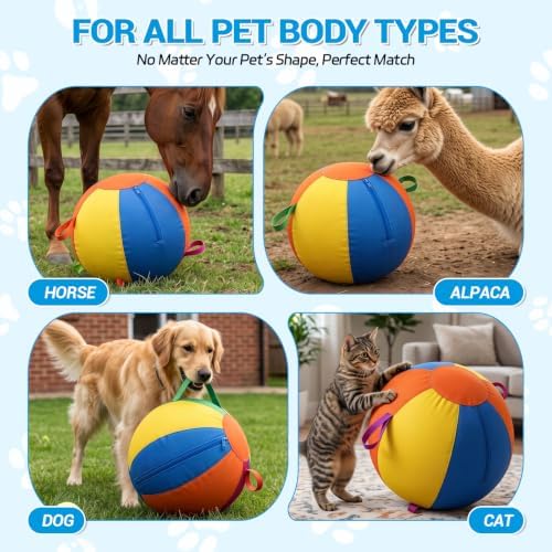 Herding Ball for Dogs & Horses Inflatable Training Ball
