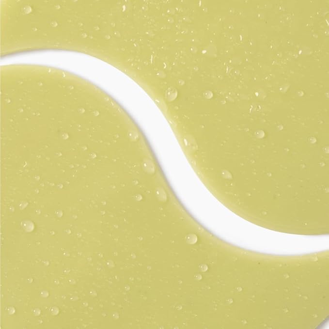 ESW Beauty Strawberry Matcha Latte Under Eye Patches – Depuffing & Hydrating – Vegan Hydrogel with Green Tea for Refreshing, Nourished Under Eyes