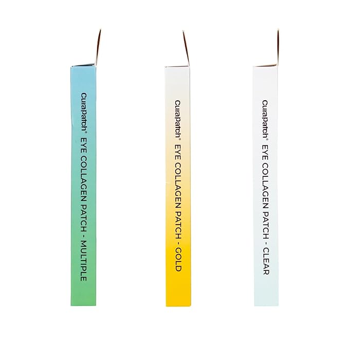 Eye Collagen Patch - 28 Pairs (2.5"x1.5") | Radiance Collagen, Eye Area Hydration, 15min | Hydrates Skin, Brightens Skin, Smooths Wrinkles & Reduces Puffiness (Gold)