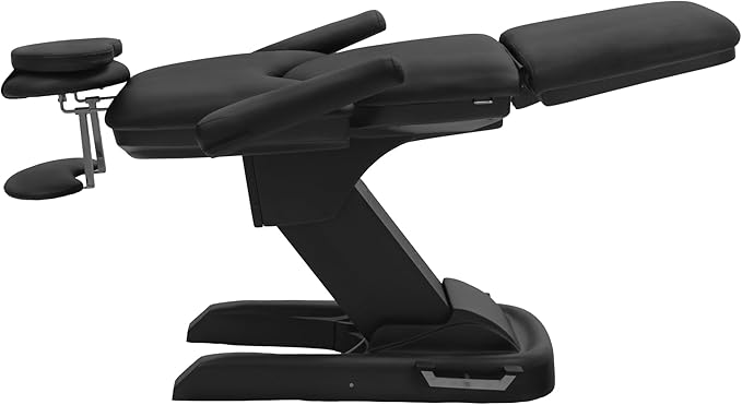 SKINACT Monet 4 Motor Electric Facial Chair, Facial Massage Bed (Table, Chair) Black