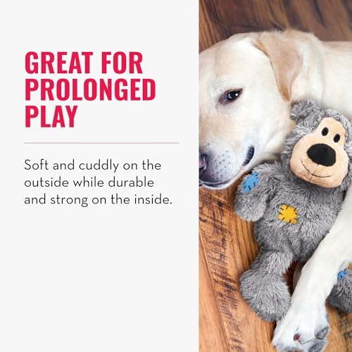 Kong Wild Knots Bear, Knotted Rope Plush Toy, for Medium/Large Dogs