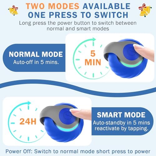 4-Pack Smart Interactive Cat Toy Ball for Indoor Cats & Small Dogs