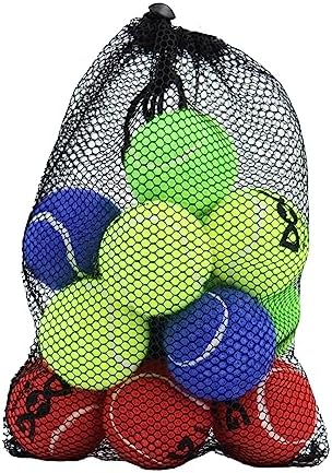 INSUM Tennis Balls for Dogs, 12 Pack Small Medium Dog Toys Balls