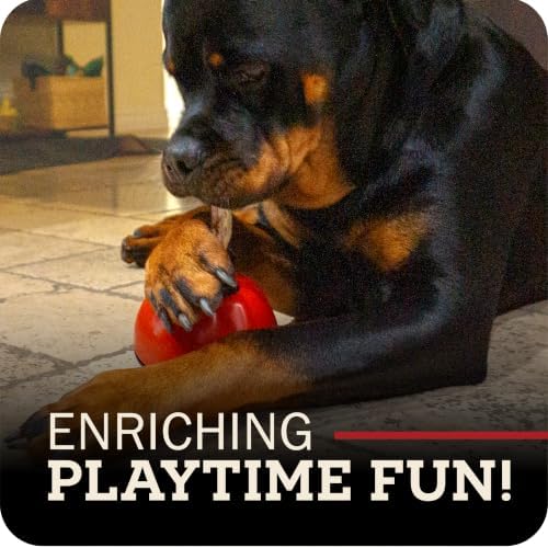 Redbarn Grab-a-Bull Chew and Bully Stick Holder and Wobbler Toy for Dogs