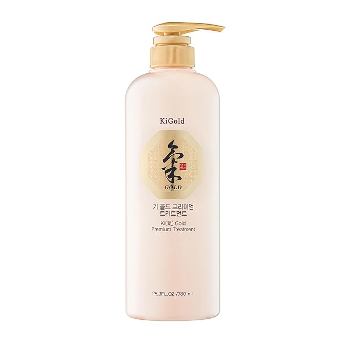 Daeng Gi Meo Ri - Ki Gold Premium Shampoo and Treatment Set, Promotes Healthy Hair Growth, Scalp Stimulant, Prevents Hair Loss, 26.3 FL OZ Each