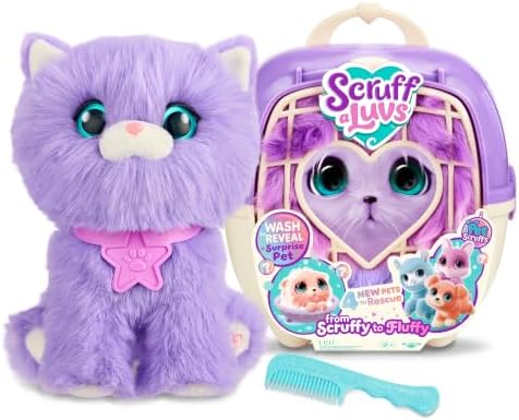 ScruffaLuvs Pet Scruffs Kitty Mystery Plush Toy, Scruff A Luvs Cat Plushies