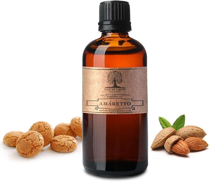 Pure Amaretto Aromatherapy Oil - 100% Essential Oil by Nature's Note Organics