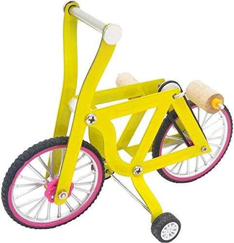 QBLEEV Bird Intelligence Training Toy - Parrot Puzzle Bicycle for Birds