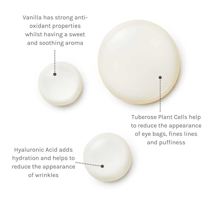 Evolve Organic Beauty - Natural Hyaluronic Eye Complex | Small-Batch, Vegan Clean Beauty (0.3 fl oz | 10 mL) Packaging May Vary