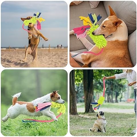 wodoca Dog Tug Toys - Aggressive Chewer Rope Toy for Large Dogs