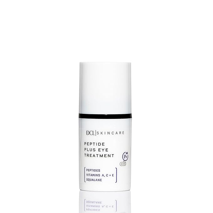 DCL Skincare Peptide Plus Eye Treatment for Wrinkles & Puffiness, 0.5 Fl oz