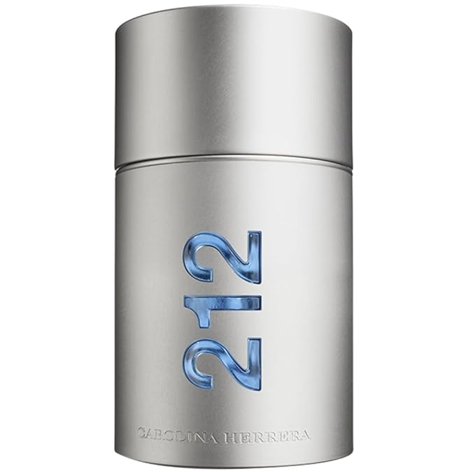 Carolina Herrera 212 Men Fragrance For Men - Timeless Scent - Warm Sandalwood - Fresh Notes - Beautifully Bright Fragrance - Energetic Green With Sensual Peppery Spices - Edt Spray - 1.7 Oz