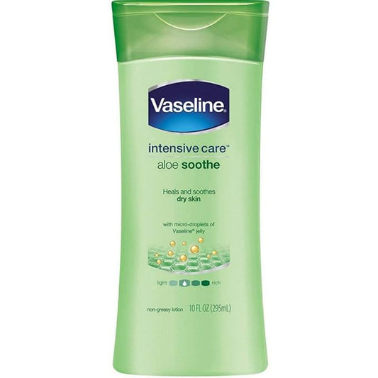 Vas Ic Lot Aloe 10z(New) Size 10z Vaseline Intensive Care Lotion Aloe 10z Ea