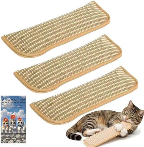 Cat Kicker Toys Pillow Sisal Catnip Cat Toys for Indoor Cat Kitten 3 Pack