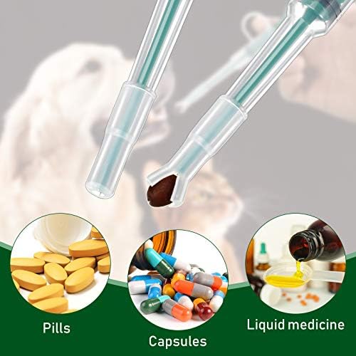 2 Pcs Pet Pill Plunger Popper for Small Cats Dogs