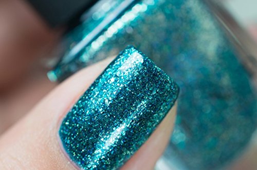ILNP Time In A Bottle - Vivid Blue Holographic Nail Polish