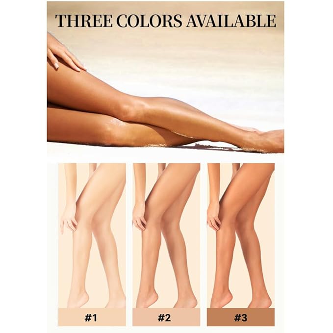 GL-Turelifes Body&Legs Makeup Waterproof No Transfer, Flawless Body Coverage Perfector, Leg and Body Scar Cover up/Tattoo Cover Up,Airbrush Legs Glow Lotion (#1 Fairest Glow, 40ml)