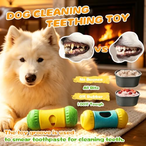 COMFGIVE Cognitive Slow Feeder for All Dogs with Two Detachable Bowls, Interactive Dog Puzzle Enrichment Toy, Adjustable Treat Dispensing Toy to Keep Dogs Busy & Provide Brain Stimulation