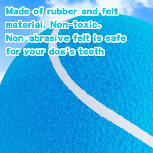 Banfeng Giant Tennis Ball for Dogs, 9.5" Large Outdoor Doy Sport Ball Gift