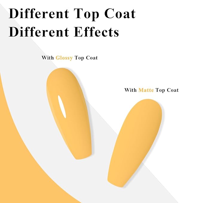 Imtiti Yellow Gel Nail Polish, 0.5 Fl Oz Bright Yellow Gel Polish Soak Off LED UV Nail Gel Polish Spring Summer Gel Nail Polish DIY Nail Art Starter Manicure Salon Gel Nail Kit