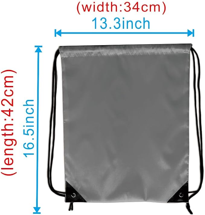 Drawstring Backpack Bulk 40Pcs Draw String Backpack Bags DIY Gym Sports Traveling Yoga Cinch Bag Sackpack Drawstring（grey）