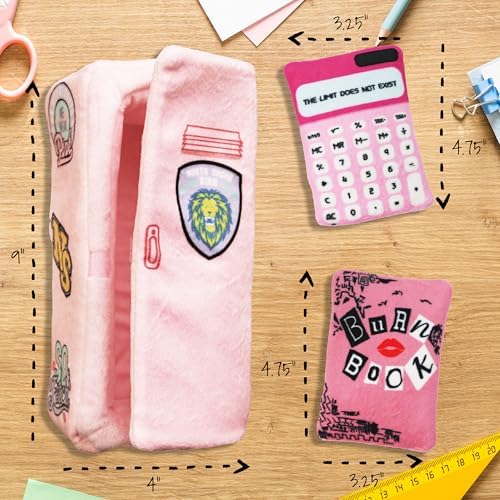 Mean Girls, Interactive Toy Bundle for Dogs, Nesting Locker Dog Toy Set