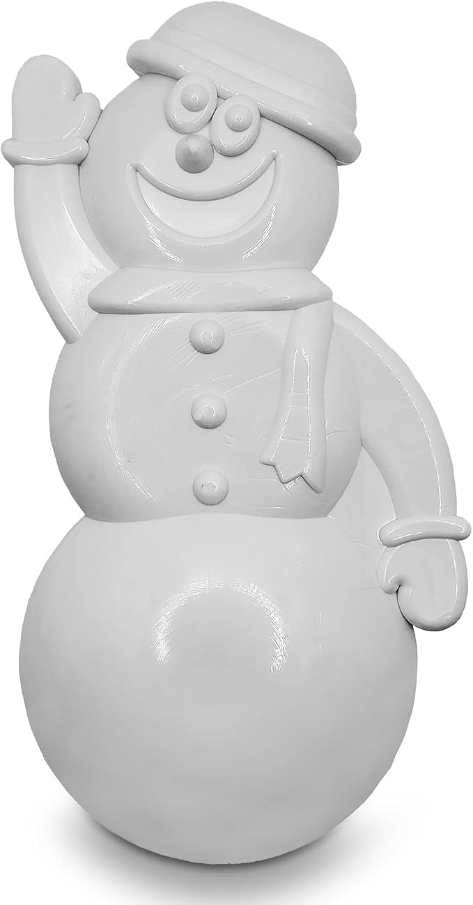 SodaPup MuttsKickButt Snowman - Durable Dog Chew Toy Made in USA Non-Toxic, Pet Safe, Food Safe Nylon Material for Mental Stimulation, Clean Teeth, Fresh Breath, Problem Chewing, Calming, & More
