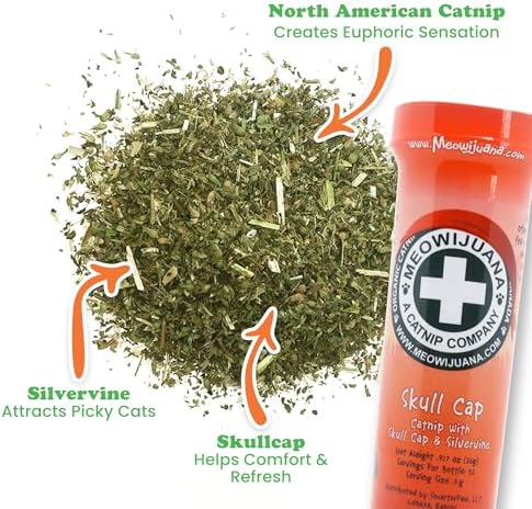 Meowijuana Jump 'n' Jamb Sloth Cat Toy and Catnip Blend | High Potency