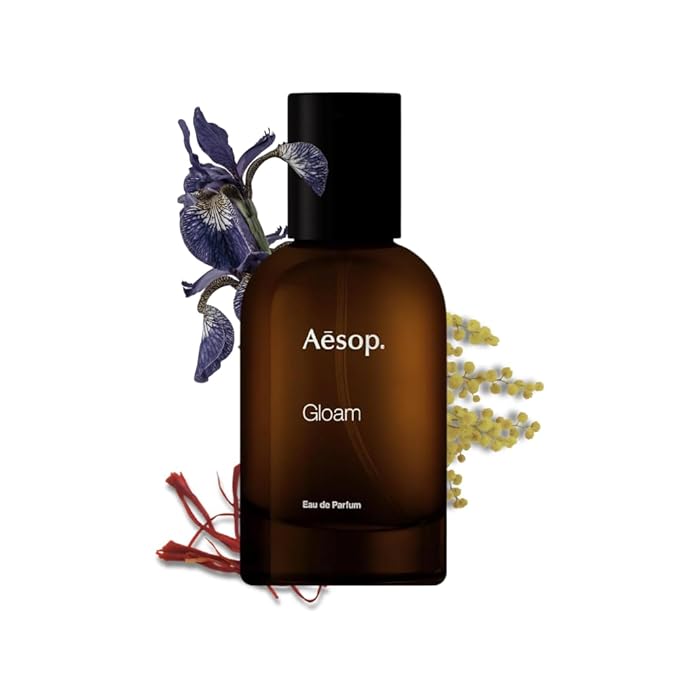 Aesop Gloam Eau de Parfum | Floral, Jasmine, Spicy, and Green Scent | Floral and Earthy Aroma | Unisex | 1.6 oz