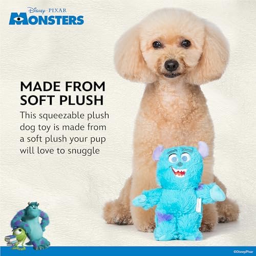 Disney for Pets Pixar Monsters Inc Sulley Plush Dog Toy, 6 Inch