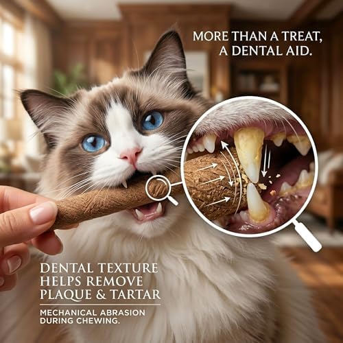Freeze Dried Cat Chew Sticks Kitten Beef Treats No Grass 15pcs