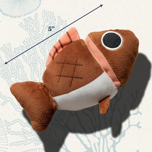 Premium Plush Cat Toy - Fish Puzzle Cat Toy, Eco Friendly, Catnip