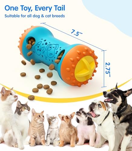 Dog Puzzle Toy, Interactive Slow Feeder for All Dogs