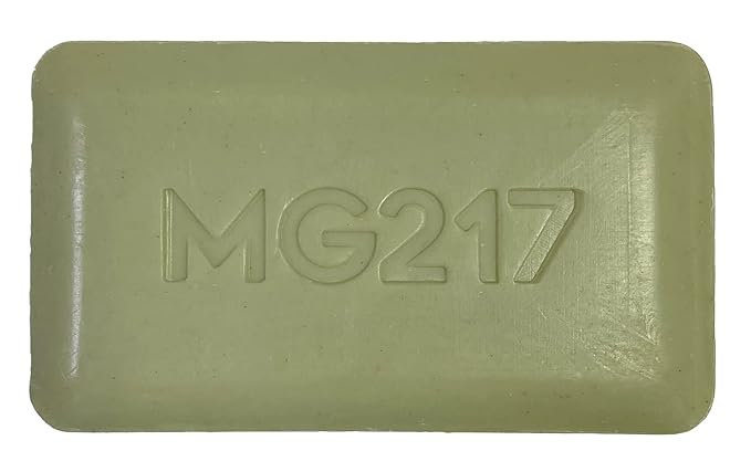 MG217 Psoriasis Dead Sea Exfoliating Bar Soap, Repair & Protect with Dead Sea Salt, Oregon Grape Root Extract, Oatmeal for Psoriasis Skincare, 5oz