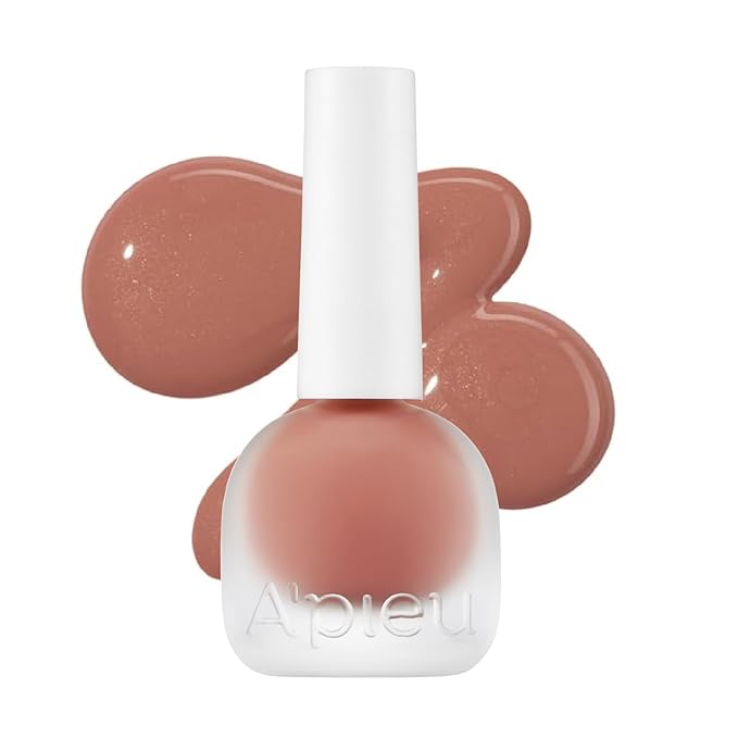 A'PIEU Juicy-Pang Water Blusher [BE01] – Fruity Liquid Blush for Cheeks, Buildable & Blendable Color, Hydrating Dewy Finish with Fruit Extract Blend & Rose Flower Water, 0.31 fl oz