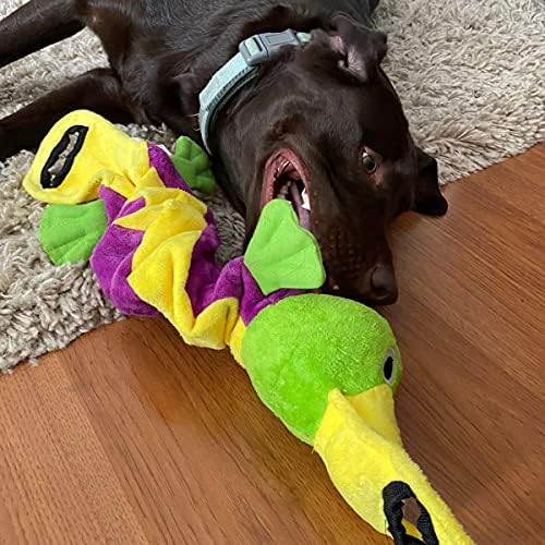 SmartPetLove Snuggle Puppy Tender-Tuffs Tug Dog Toy, Plush Platypus
