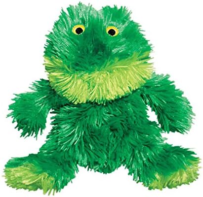 KONG Plush Frog Toy, Small, Green