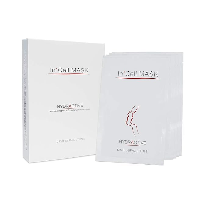 Koi Beauty Post Microneedling Soothing Mask - Cooling & Deep Hydration Sheet Mask for Face Redness Relief after Derma Roller Stamp or Microneedle Pen Treatment, Calming Skin Care - 5 Packs
