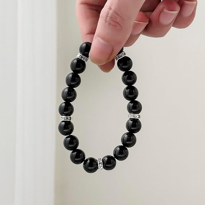 Healing Bracelet For Women Anxiety Crystal Bracelet Chakra Beaded Bracelets Rose Quartz Crystals And Healing Stones Yoga Bead Bracelet Calming Stretch Bracelet Stress Relief Gifts For Women