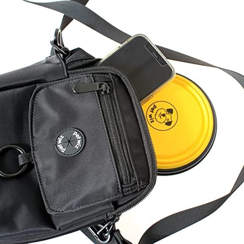 pet wiz Dog Walking Bag with Adjustable Strap