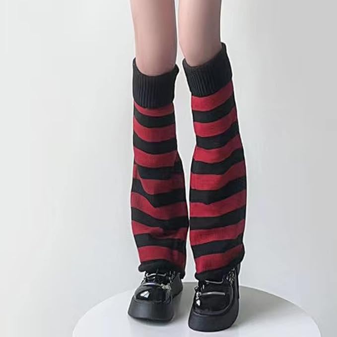 Sexybody Women's Leg Warmers Fashion Knit Warmers Long Socks Cute Y2K Kawaii Japanese Lolita Harajuku Accessories for Girls