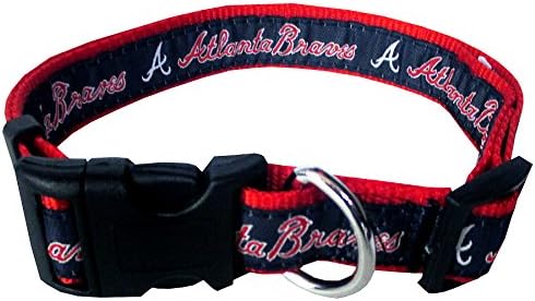 MLB DOG COLLAR. - 29 Baseball Teams available in 4 Sizes. Heavy-Duty, Strong & Durable Pet Collar. - MLB Licensed PET COLLAR.