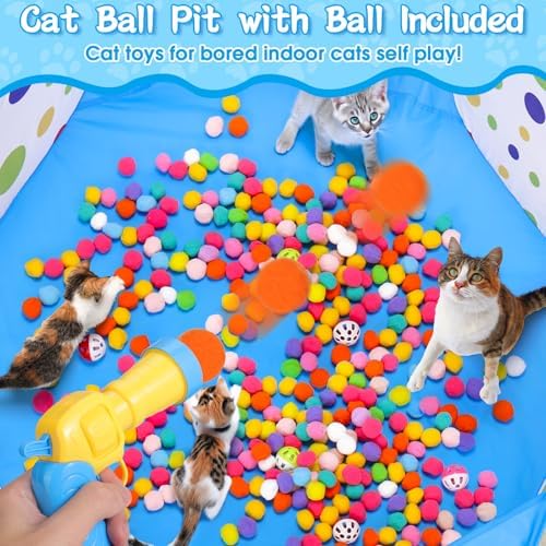 Mity rain Cat Ball Pit with Balls Included