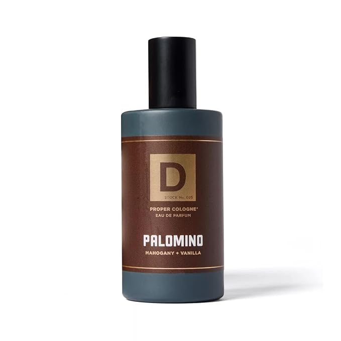 Duke Cannon Proper Cologne Palomino | Men's Eau de Parfum | Mahogany and Vanilla | Subtle, Long-Lasting Natural Scent | 1.7 fl oz (Pack of 2)