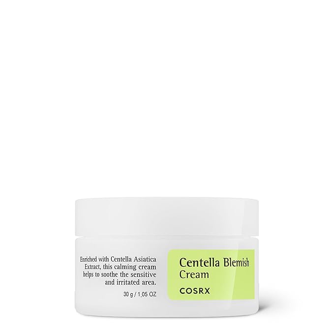 COSRX Centella Blemish Cream, 1.05 fl.oz / 30g | Centella | Korean Skin Care, Vegan, Cruelty Free, Paraben Free