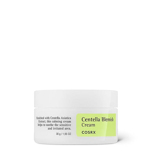 COSRX Centella Blemish Cream, 1.05 fl.oz / 30g | Centella | Korean Skin Care, Vegan, Cruelty Free, Paraben Free